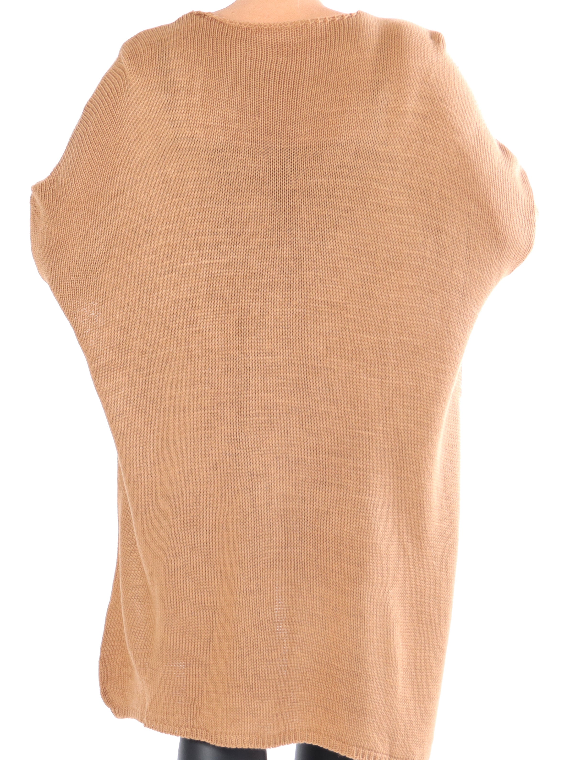 Lowa - Strik cardigan i plus size med stjerne